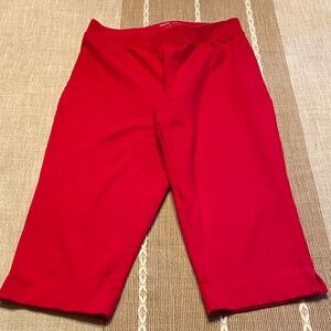 Talbots Bold Red Pants